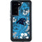 NFL Carolina Panthers Tropical Print Galaxy S24 Waterproof Case