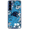 NFL Carolina Panthers Tropical Print Galaxy S25 Plus Clear Case