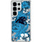 NFL Carolina Panthers Tropical Print Galaxy S25 Ultra Clear Case