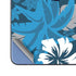 NFL Carolina Panthers Tropical Print Galaxy Z Fold5 5G Skin