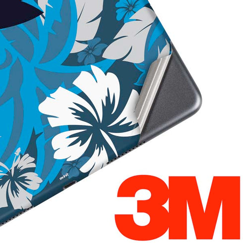 NFL Carolina Panthers Tropical Print iPad Skins