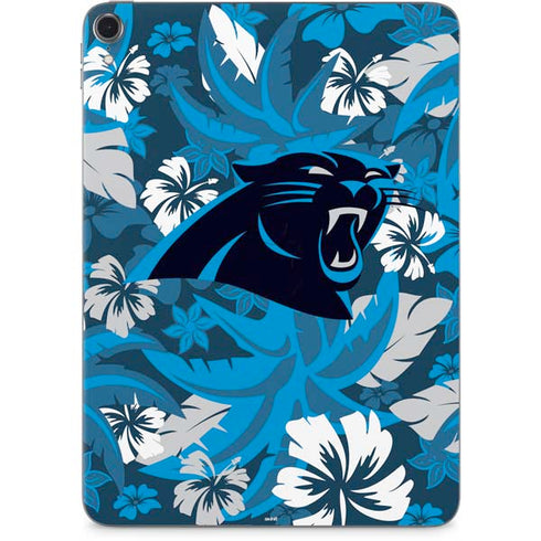 NFL Carolina Panthers Tropical Print Apple iPad Pro Skin