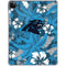 NFL Carolina Panthers Tropical Print iPad Pro 11in (2024) Clear Case