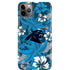NFL Carolina Panthers Tropical Print iPhone Cases