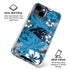 NFL Carolina Panthers Tropical Print iPhone 15 Clear Case