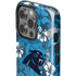 NFL Carolina Panthers Tropical Print iPhone 15 Pro Impact Case
