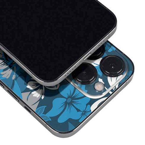 NFL Carolina Panthers Tropical Print iPhone 15 Pro Max Skin