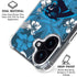 NFL Carolina Panthers Tropical Print iPhone 16 Plus Clear Case