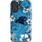 NFL Carolina Panthers Tropical Print iPhone 16 Plus Impact Case