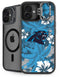 NFL Carolina Panthers Tropical Print iPhone 16 Plus Kickstand Case