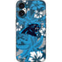 NFL Carolina Panthers Tropical Print iPhone 16 Skin