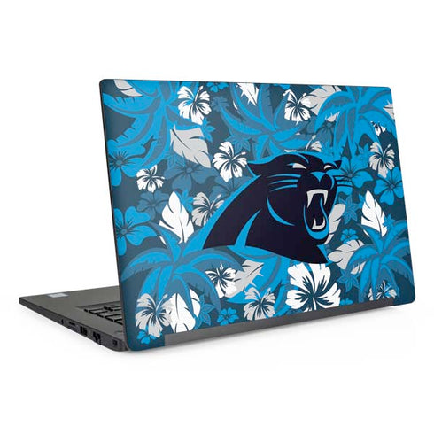 NFL Carolina Panthers Tropical Print Dell Latitude Skin