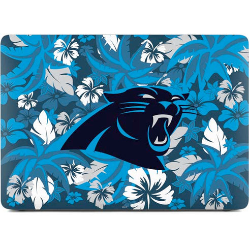 NFL Carolina Panthers Tropical Print Apple MacBook Air Skin