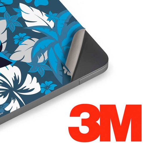 NFL Carolina Panthers Tropical Print Apple MacBook Air Skin