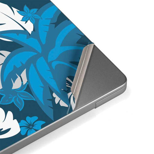NFL Carolina Panthers Tropical Print Apple MacBook Pro 14-inch Skin
