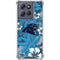 NFL Carolina Panthers Tropical Print Moto G Play 5G (2025) Clear Case