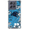 NFL Carolina Panthers Tropical Print Moto G Power 5G (2025) Clear Case