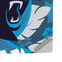 NFL Carolina Panthers Tropical Print PS5 Pro Disk Console Skin