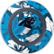 NFL Carolina Panthers Tropical Print Wireless Charger Skin