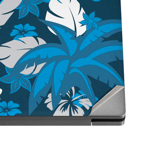 NFL Carolina Panthers Tropical Print Dell XPS Skin