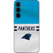 NFL Carolina Panthers White Striped Galaxy A35 5G Skin