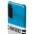 NFL Carolina Panthers White Striped Galaxy S20 Lite Case