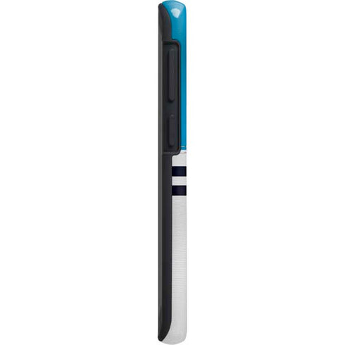 NFL Carolina Panthers White Striped Galaxy S20 Plus Pro Case