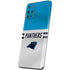 NFL Carolina Panthers White Striped Galaxy S20 Plus Skin