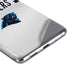 NFL Carolina Panthers White Striped Galaxy S20 Plus Skin