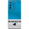 NFL Carolina Panthers White Striped Galaxy S20 Ultra 5G Skin