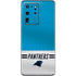 NFL Carolina Panthers White Striped Galaxy S20 Ultra 5G Skin