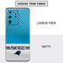 NFL Carolina Panthers White Striped Galaxy S20 Ultra 5G Skin