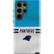 NFL Carolina Panthers White Striped Galaxy S23 Ultra Pro Case