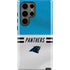 NFL Carolina Panthers White Striped Galaxy S23 Ultra Pro Case