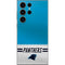 NFL Carolina Panthers White Striped Galaxy Skins