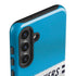 NFL Carolina Panthers White Striped Galaxy S25 Impact Case