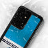 NFL Carolina Panthers White Striped Galaxy S24 Ultra Waterproof Case