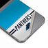 NFL Carolina Panthers White Striped Galaxy Z Flip6 Skin