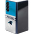 NFL Carolina Panthers White Striped Galaxy Z Fold6 Skin