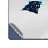 NFL Carolina Panthers White Striped Galaxy Z Fold6 Skin