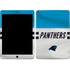NFL Carolina Panthers White Striped iPad Skins