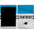 NFL Carolina Panthers White Striped Apple iPad Skin