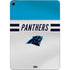 NFL Carolina Panthers White Striped Apple iPad Air Skin