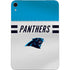 NFL Carolina Panthers White Striped Apple iPad Mini Skin