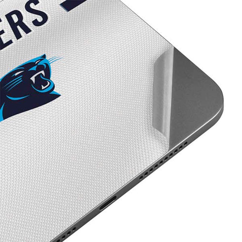 NFL Carolina Panthers White Striped Apple iPad Mini Skin