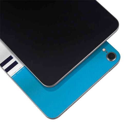 NFL Carolina Panthers White Striped Apple iPad Mini Skin