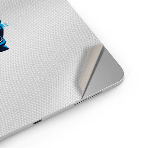 NFL Carolina Panthers White Striped iPad Pro 13in M4 (2024) Skin