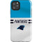 NFL Carolina Panthers White Striped iPhone Cases