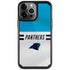 NFL Carolina Panthers White Striped iPhone Cases