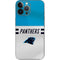 NFL Carolina Panthers White Striped iPhone 15 Pro Max Skin